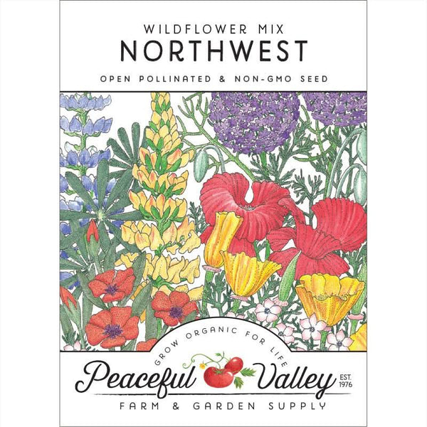 Organic Northwest Wildflower Mix (pack)