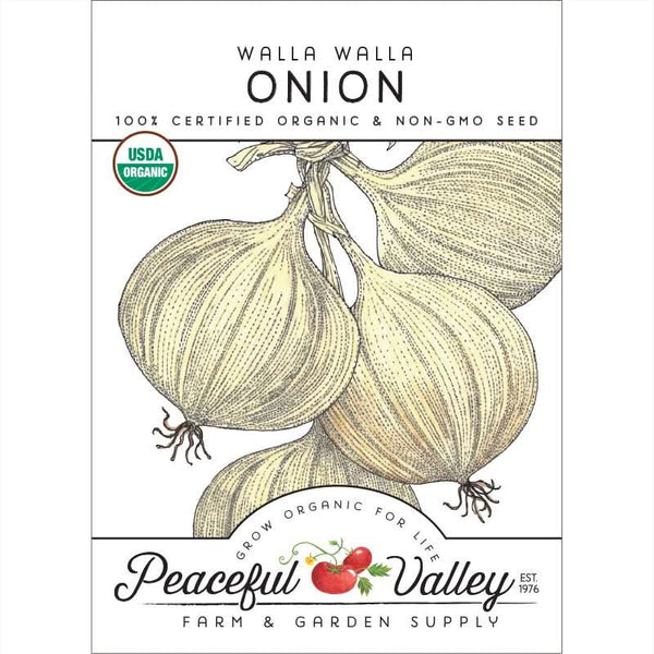 Organic Walla Walla Onion Seeds For Planting