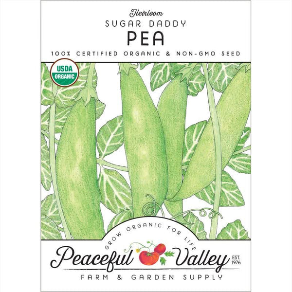 Organic Sugar Daddy Pea Seeds For Planting