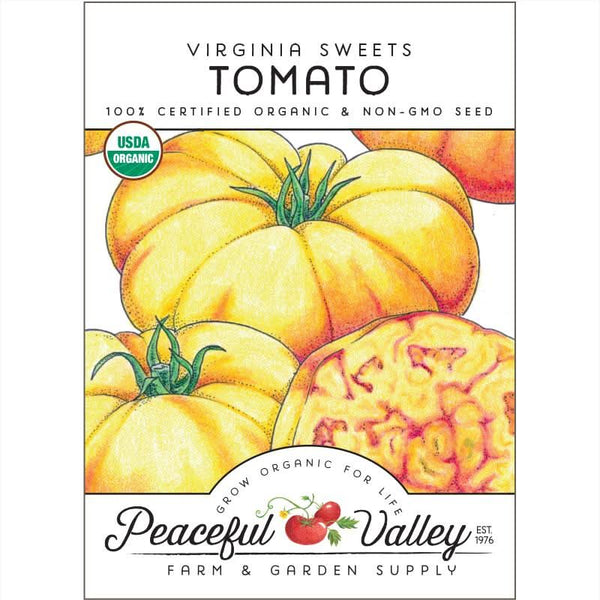 Organic Virginia Sweets Tomato Seeds For Planting