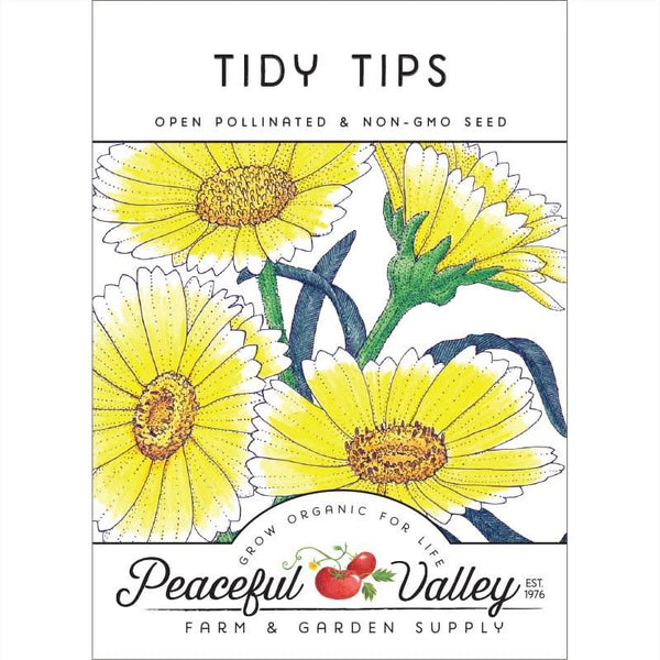 Organic Tidy Tips Wildflower Seeds For Planting