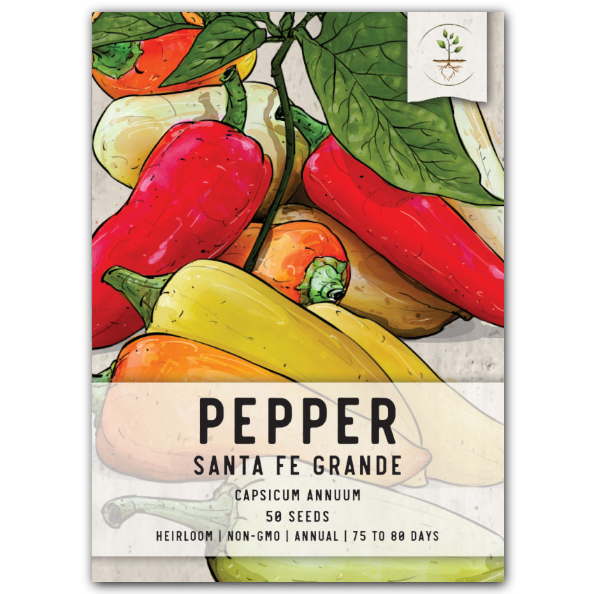Long Red Cayenne Pepper Seeds (Capsicum annuum)