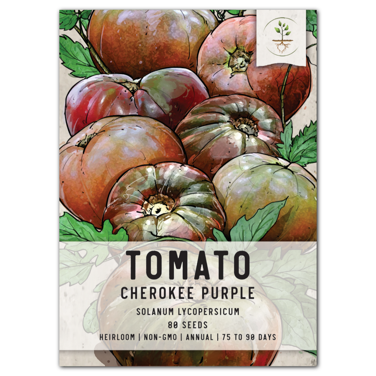 Slicing Tomato Seeds - Cherokee Purple